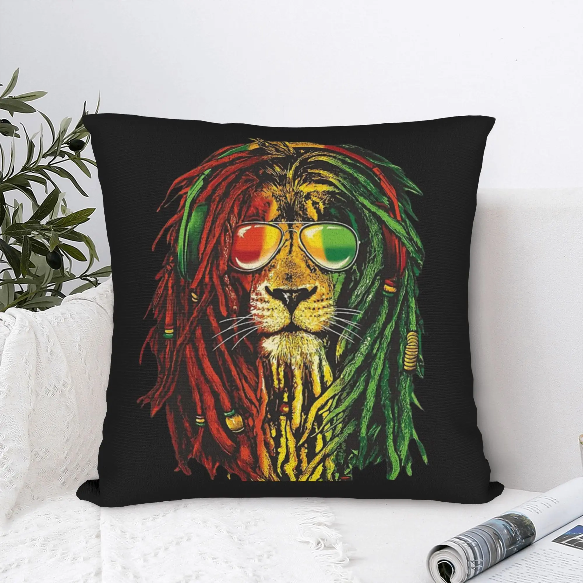 Крутые квадратные наволочки Rasta Lion Rastafari Lover, чехлы для подушек в стиле регги, индивидуальные декоративные наволочки на молнии
Крутые квадратные наволочки Rasta Lion Rastafari Lover, чехлы для подушек в стиле регги, индивидуальные декоративные наволочки на молнии