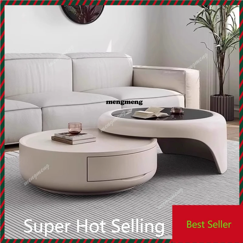 Modern luxury coffee table elegant high-end round design coffee table for living room salon minimalist mesas de centro furniture
Modern luxury coffee table elegant high-end round design coffee table for living room salon minimalist mesas de centro furniture