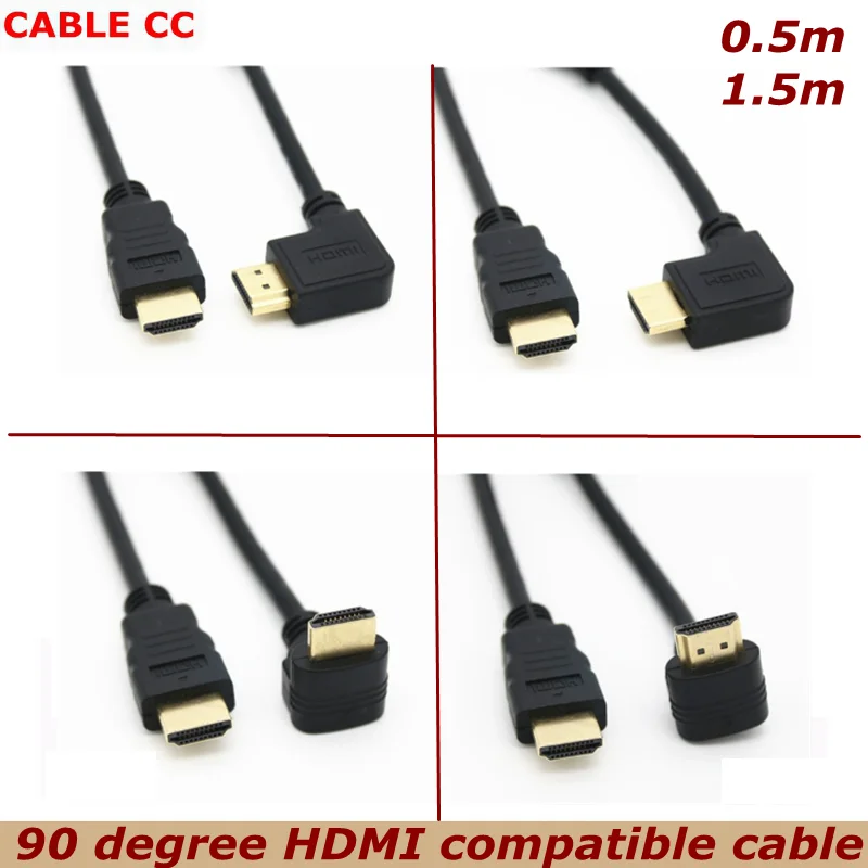Короткий 90 градусов левый правый вверх вниз угол HDMI-совместимый кабель двойной HDTV линия штекер-штекер M/M HD-кабель провод 0,5 м
Короткий 90 градусов левый правый вверх вниз угол HDMI-совместимый кабель двойной HDTV линия штекер-штекер M/M HD-кабель провод 0,5 м