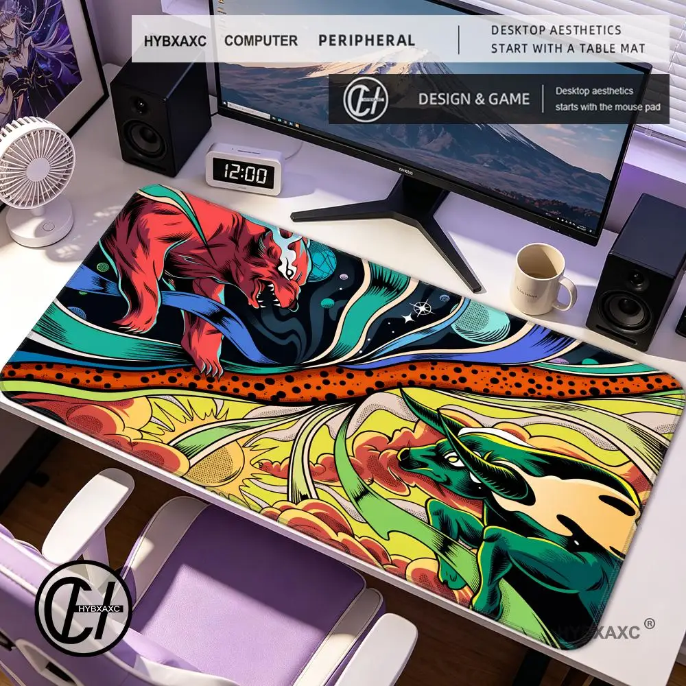 HYBXAXC Art Creative Aesthetic Gaming Mouse Pad Large Desk Mat Stitched Edge Thickened Non-Slip Rubber Base Mousepad
HYBXAXC Art Creative Aesthetic Gaming Mouse Pad Large Desk Mat Stitched Edge Thickened Non-Slip Rubber Base Mousepad