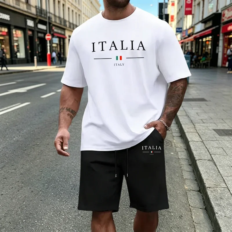 Summer Men's T-Shirt Sets Casual O Neck Tees Tracksuit Outdoor Sports Jogging Man Clothes Fashion Single Short Sleeves Shorts
Summer Men's T-Shirt Sets Casual O Neck Tees Tracksuit Outdoor Sports Jogging Man Clothes Fashion Single Short Sleeves Shorts