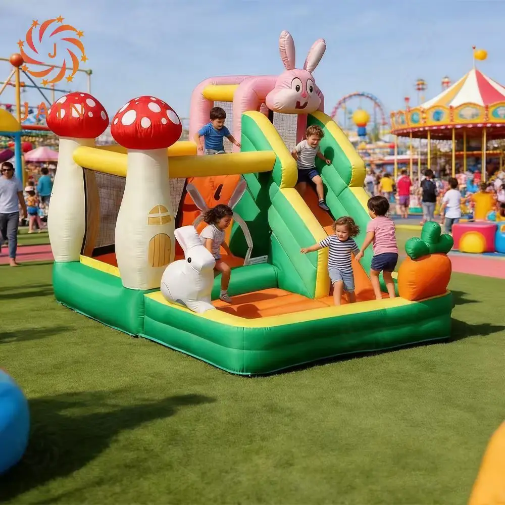 Kids Indoor Outdoor Small Inflatable Castle Bounce House Slide Combo Anti Slip Jumping Castle Home Children Playground Equipment
Kids Indoor Outdoor Small Inflatable Castle Bounce House Slide Combo Anti Slip Jumping Castle Home Children Playground Equipment