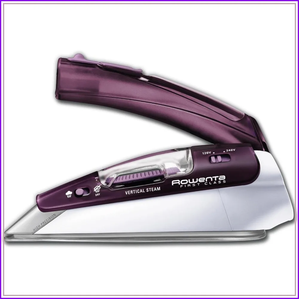 Pro Compact Stainless Steel Soleplate Travel Steamer for Clothes, 200 Microsteam Holes, 1000W, Dual Voltage, Mini Iron
Pro Compact Stainless Steel Soleplate Travel Steamer for Clothes, 200 Microsteam Holes, 1000W, Dual Voltage, Mini Iron
