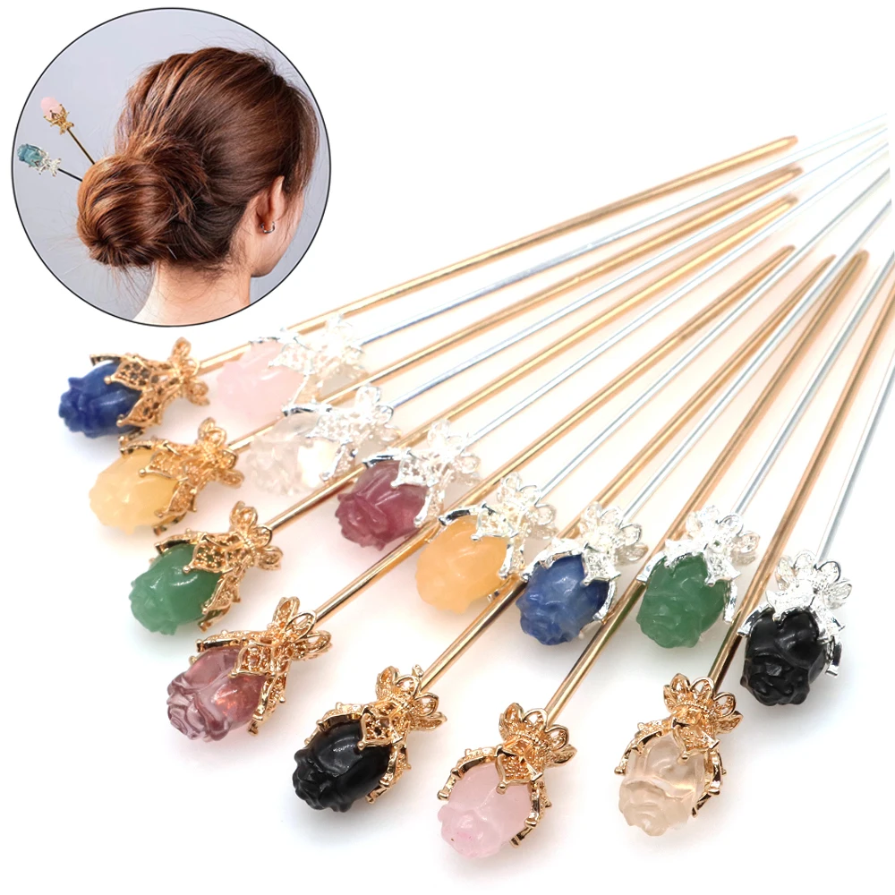 Vintage Chinese Style Hanfu Rose Hair Sticks Retro Disk Hairsticks Chopsticks Hairpins Headdress Crystal Jewelry Accessories
Vintage Chinese Style Hanfu Rose Hair Sticks Retro Disk Hairsticks Chopsticks Hairpins Headdress Crystal Jewelry Accessories