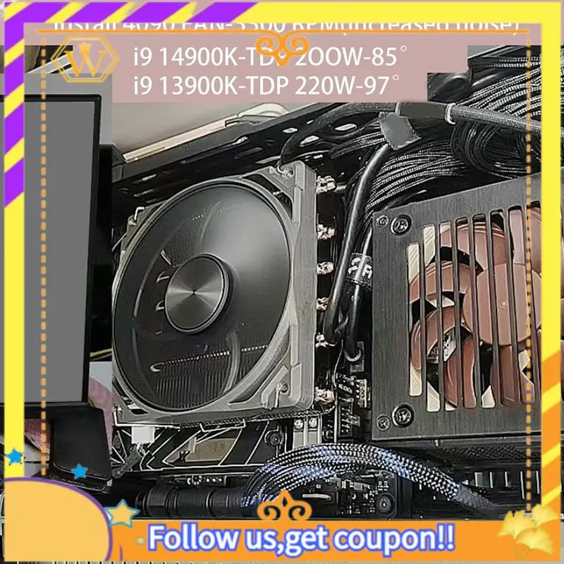 Latest-ZS10C-50 Thin CPU Cooler 50Mm 10 Heat Pipes ITX Down Pressure Radiator TDP 200W For LGA 115X 1700
Latest-ZS10C-50 Thin CPU Cooler 50Mm 10 Heat Pipes ITX Down Pressure Radiator TDP 200W For LGA 115X 1700