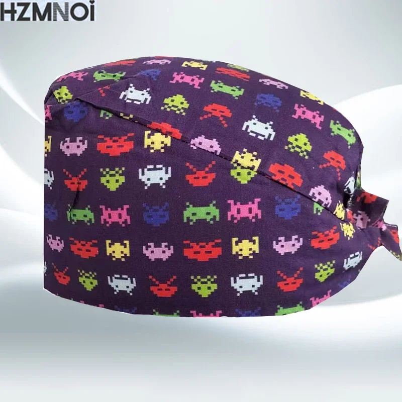 Cartoon Doctor Operating Room Pattern Printed Nursing Head Cap Lab Scrub Pet Hospital Surgical Hat Unisex Dentist Scrub Cap 2023
Cartoon Doctor Operating Room Pattern Printed Nursing Head Cap Lab Scrub Pet Hospital Surgical Hat Unisex Dentist Scrub Cap 2023