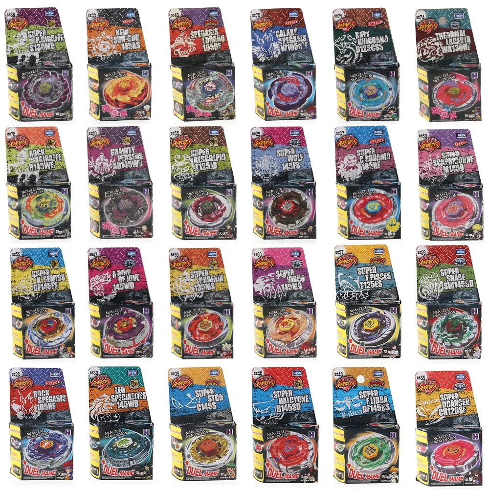 BB28 to BB114 Styles 4D Metal Fusion Spinning Top Battling Game Gift Toys
BB28 to BB114 Styles 4D Metal Fusion Spinning Top Battling Game Gift Toys