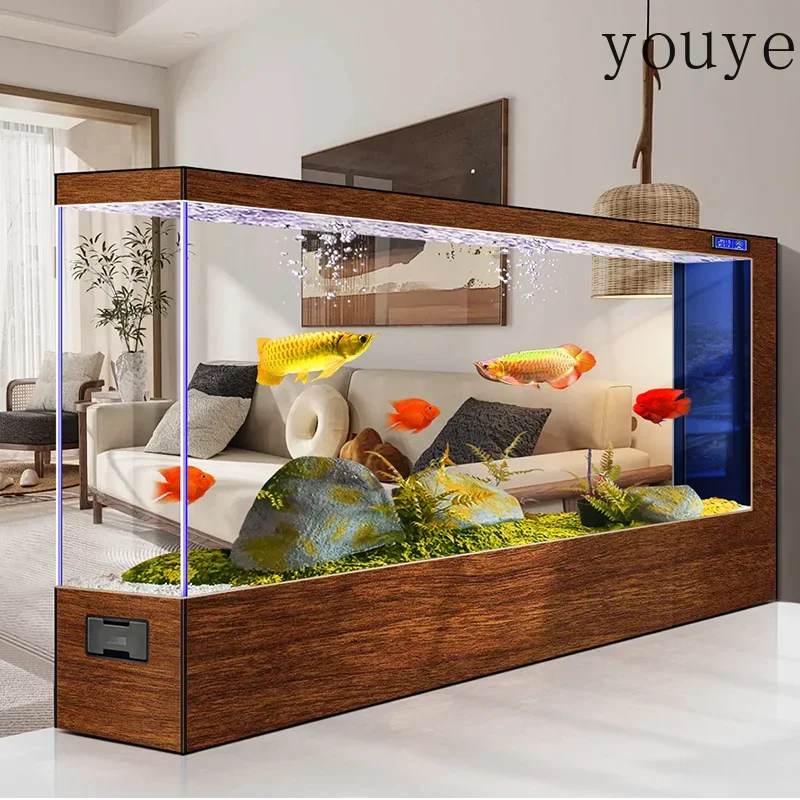 X32 Side Filter Floor Fish Tank, Large Ecological Aquarium In The Living Room, Ultra-white Glass Fish Tank Partition Screen
X32 Side Filter Floor Fish Tank, Large Ecological Aquarium In The Living Room, Ultra-white Glass Fish Tank Partition Screen