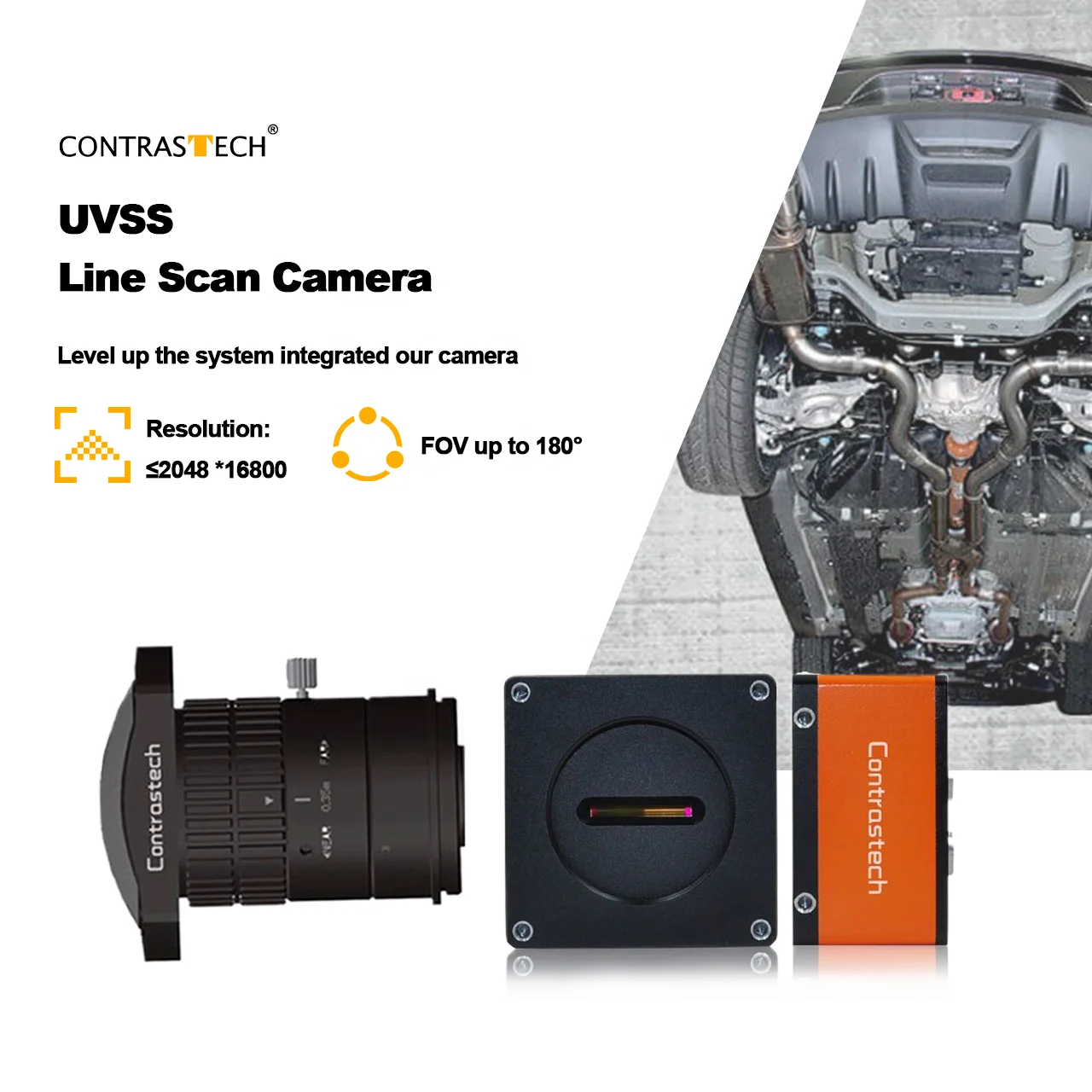 Wide Angle Lens UVSS Fisheye 2K 4K Large FOV 180 Degree Security Inspection Industrial Line Scan Camera
Wide Angle Lens UVSS Fisheye 2K 4K Large FOV 180 Degree Security Inspection Industrial Line Scan Camera