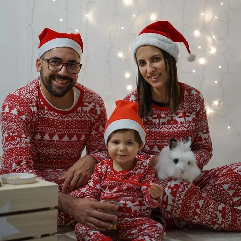 2025 Christmas Family Matching Pajamas Sets Daddy Mommy and Me Xmas Pj's Clothes Father Mother Children Baby & Dog Nightwear
2025 Christmas Family Matching Pajamas Sets Daddy Mommy and Me Xmas Pj's Clothes Father Mother Children Baby & Dog Nightwear