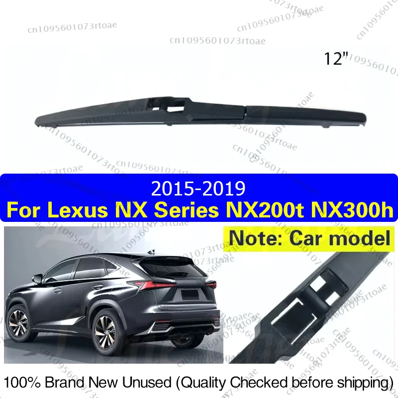 For Lexus NX Series NX200t NX300h 2015 2016 2017 2018 2019 12" Rear Windshield Windscreen Washer Wiper Blade Car Accessories
For Lexus NX Series NX200t NX300h 2015 2016 2017 2018 2019 12" Rear Windshield Windscreen Washer Wiper Blade Car Accessories