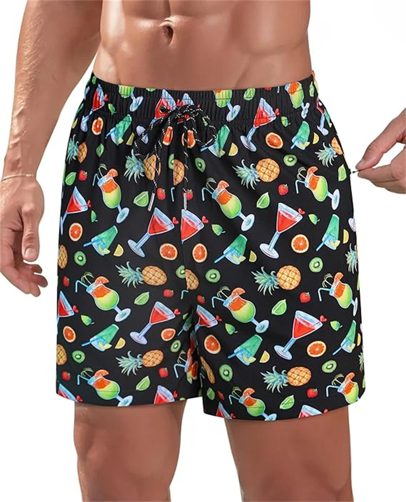Men Tropical Palm Leaf Print Beach Shorts Colorful Graphic Swim Trunks For Summer Beach For Men Vacations Casual Holiday Outfits
Men Tropical Palm Leaf Print Beach Shorts Colorful Graphic Swim Trunks For Summer Beach For Men Vacations Casual Holiday Outfits