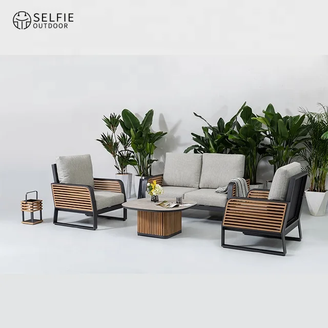 Teak Garden Chair Party Tables and Chairs Textilener Chairs Round Folding Table Outdoor Sofa Set
Teak Garden Chair Party Tables and Chairs Textilener Chairs Round Folding Table Outdoor Sofa Set