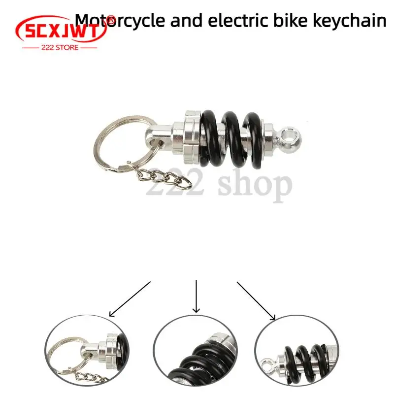 Aluminum Alloy Shock Absorber Key Ring - Unique Automotive Front Strut Pendant Designed for Cars & Scooters
Aluminum Alloy Shock Absorber Key Ring - Unique Automotive Front Strut Pendant Designed for Cars & Scooters