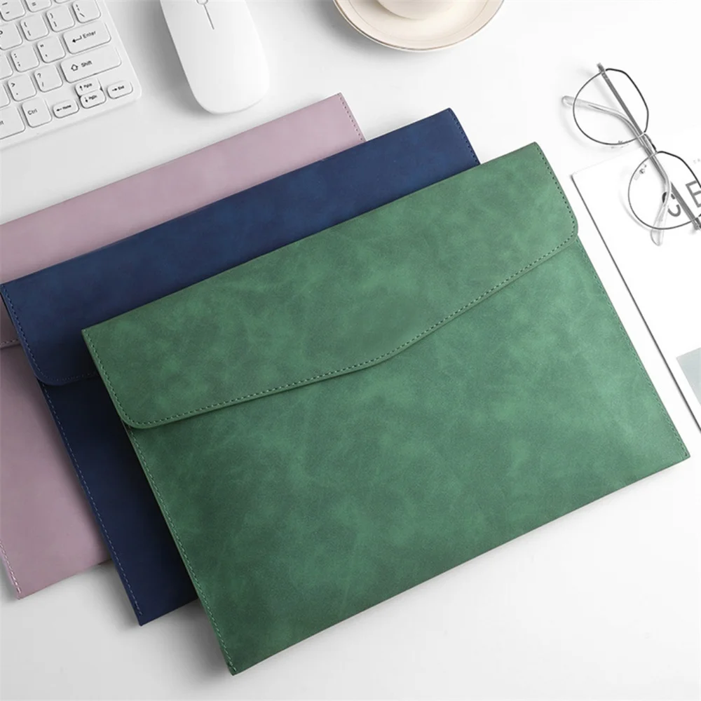 A4 File Storage Bag Simple File Folder PU Leather Document Bags Waterproof Business Briefcase Organizer Office School Supplies
A4 File Storage Bag Simple File Folder PU Leather Document Bags Waterproof Business Briefcase Organizer Office School Supplies