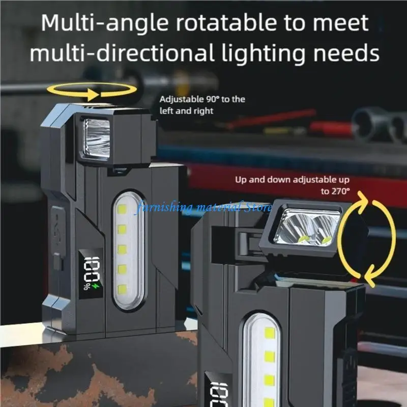 Y5GD Powerful Rotating LED Flashlight Warning Light Mount and USB Charging
Y5GD Powerful Rotating LED Flashlight Warning Light Mount and USB Charging
