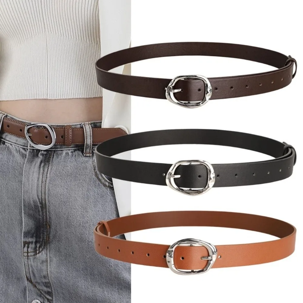 New Luxury Design Women's Belt Casual Classic Silvery Pin Buckle Waistband PU Leather Versatile Business Waist Strap Gifts
New Luxury Design Women's Belt Casual Classic Silvery Pin Buckle Waistband PU Leather Versatile Business Waist Strap Gifts