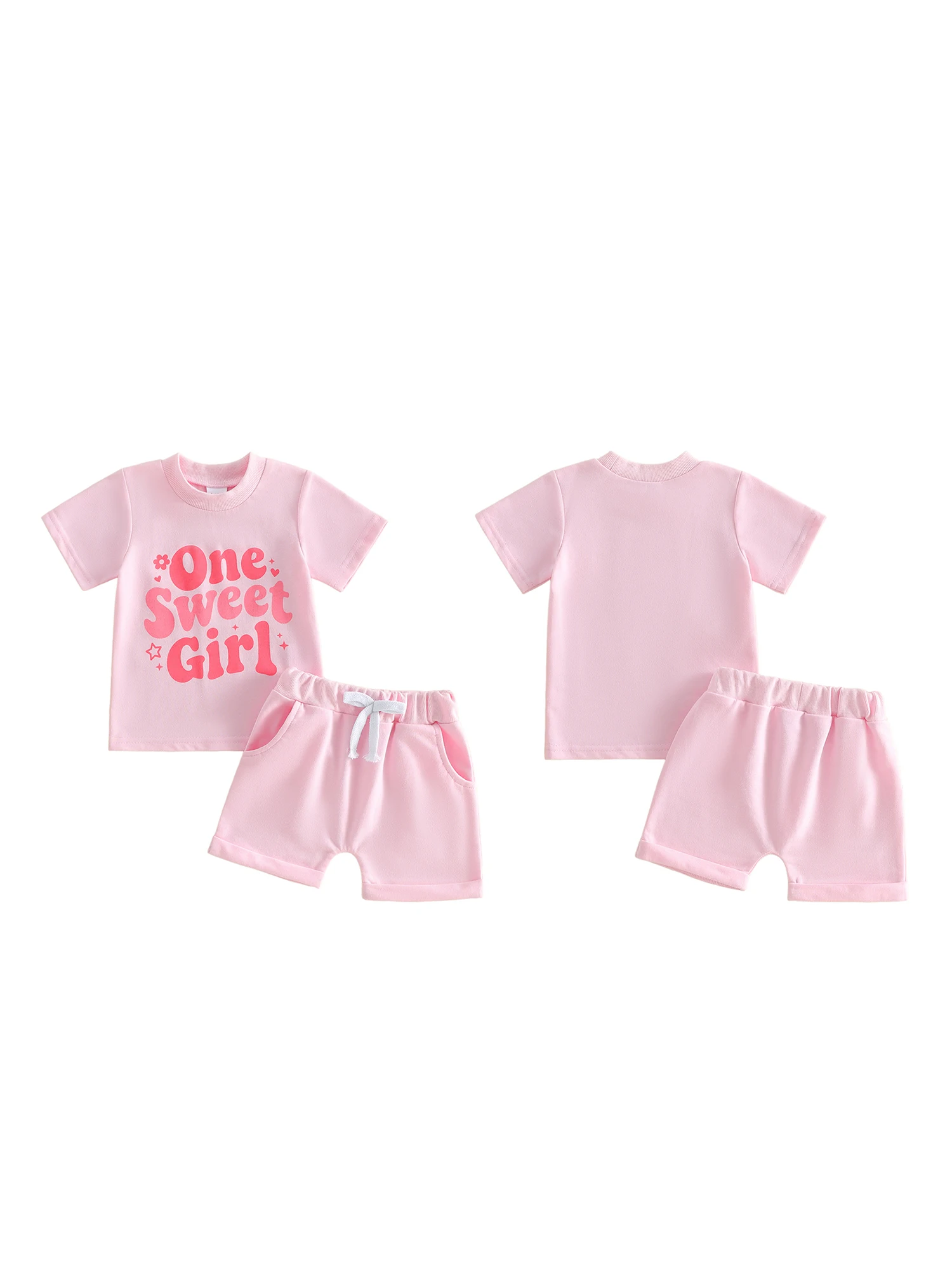 Toddler Girls Birthday Set Cute Short Sleeve Top with Matching Shorts Adorable 2-Piece Outfit for Summer Celebrations
Toddler Girls Birthday Set Cute Short Sleeve Top with Matching Shorts Adorable 2-Piece Outfit for Summer Celebrations