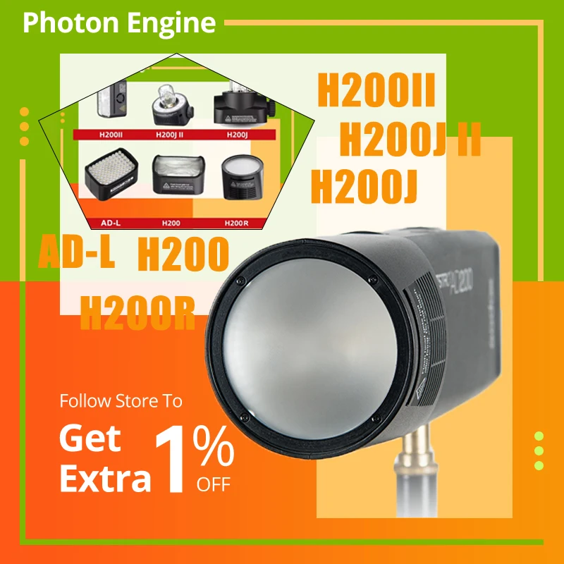 Адаптер для вспышки GODOX AD200pro AD200pro II H200R H200 H200II H200J H200J II AD-L для наружной фотосъемки
Адаптер для вспышки GODOX AD200pro AD200pro II H200R H200 H200II H200J H200J II AD-L для наружной фотосъемки