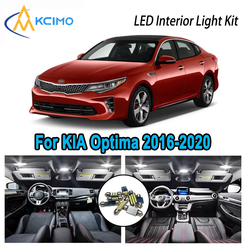 For KIA Optima 2016-2020 2017 2018 2019 2020 Premium Bright LED Interior Dome Map Trunk Light Kit Car Led Lamps Canbus No Error
For KIA Optima 2016-2020 2017 2018 2019 2020 Premium Bright LED Interior Dome Map Trunk Light Kit Car Led Lamps Canbus No Error