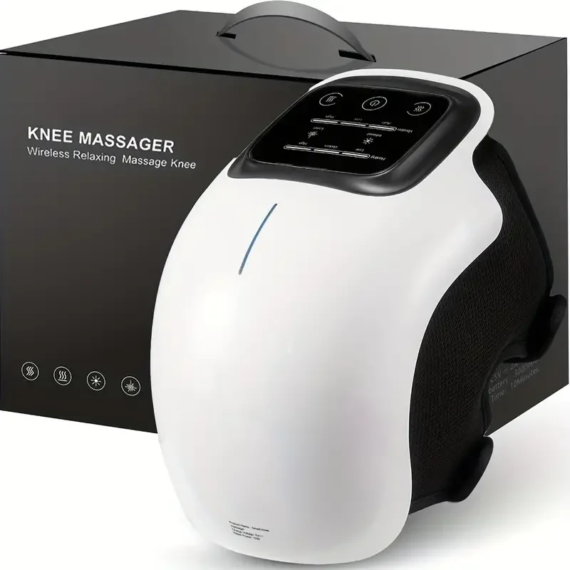 Wireless Knee Massager with 3 Heating Levels, LED Screen - Portable Massager for Knees, Elbows, Shoulders
Wireless Knee Massager with 3 Heating Levels, LED Screen - Portable Massager for Knees, Elbows, Shoulders