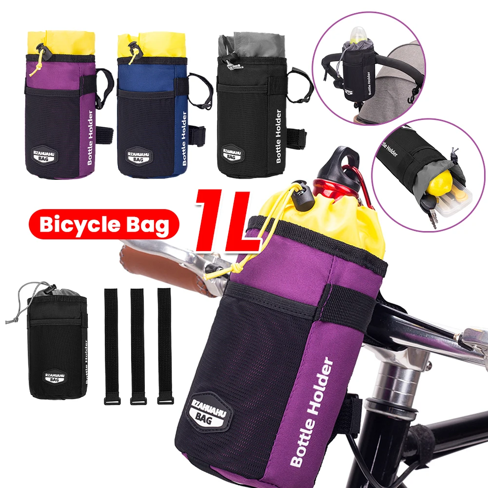 Cycling Water Bottle Carrier Pouch Bicycle Bag 1L Capacity Bike Bottle Holder MTB Bike Kettle Handlebar Bag Bicycle Accessories
Cycling Water Bottle Carrier Pouch Bicycle Bag 1L Capacity Bike Bottle Holder MTB Bike Kettle Handlebar Bag Bicycle Accessories