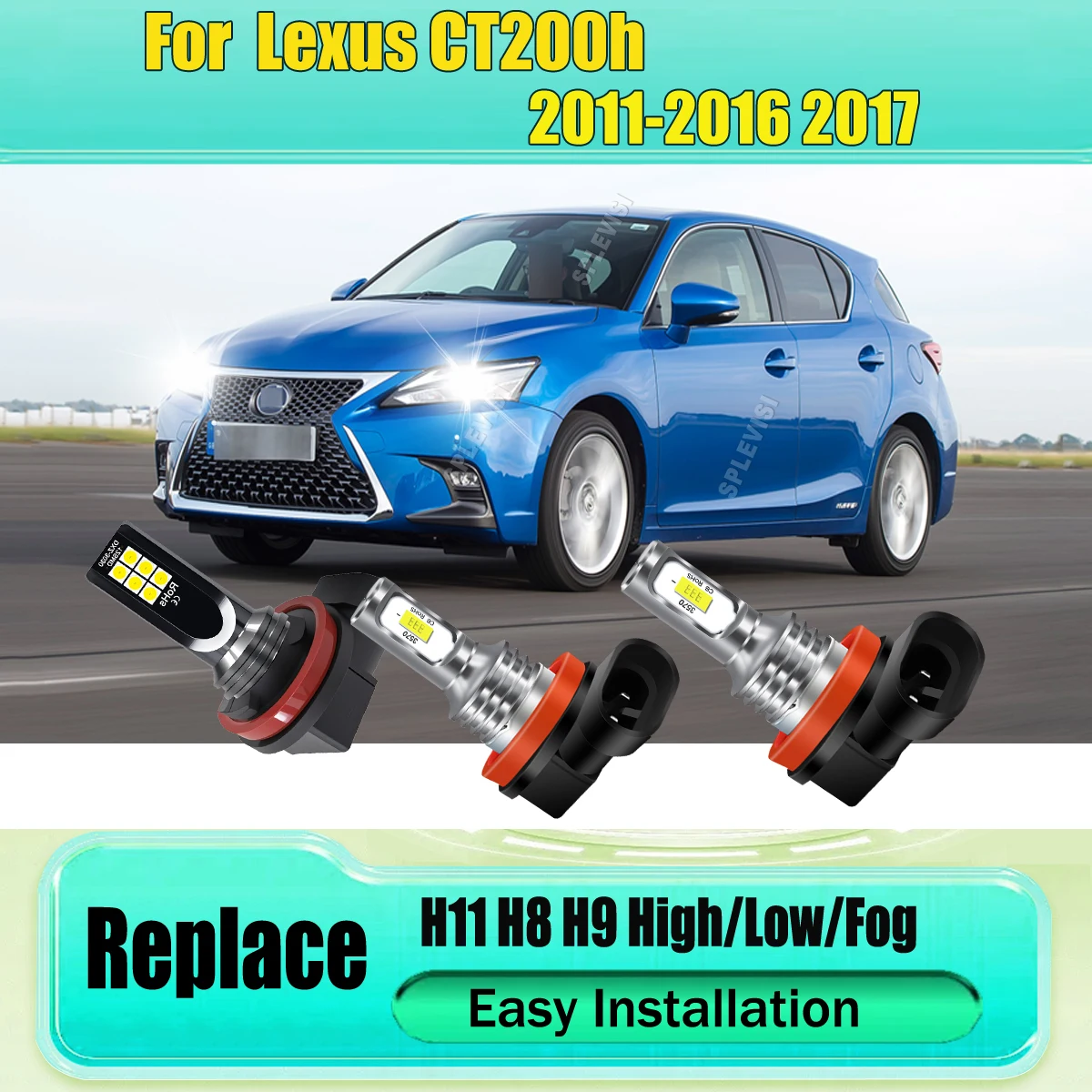 OEM Connec Fit Long-Lasting LED Light Bulbs Headlamp High Low Beam Foglight For Lexus CT200h 2011 2012 2013 2014 2015 2016 2017
OEM Connec Fit Long-Lasting LED Light Bulbs Headlamp High Low Beam Foglight For Lexus CT200h 2011 2012 2013 2014 2015 2016 2017