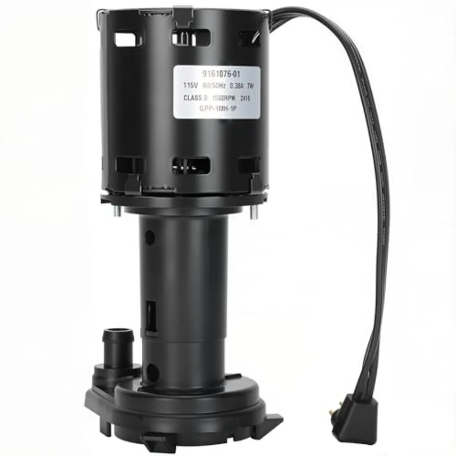 Water Pump for Ice-O-Matic Ice Machines: Compatible with Hartell GPP-1MH-1P, HRIM-21-115, 803338; 115V, 1550RPM, 60/50Hz, 0.38A
Water Pump for Ice-O-Matic Ice Machines: Compatible with Hartell GPP-1MH-1P, HRIM-21-115, 803338; 115V, 1550RPM, 60/50Hz, 0.38A