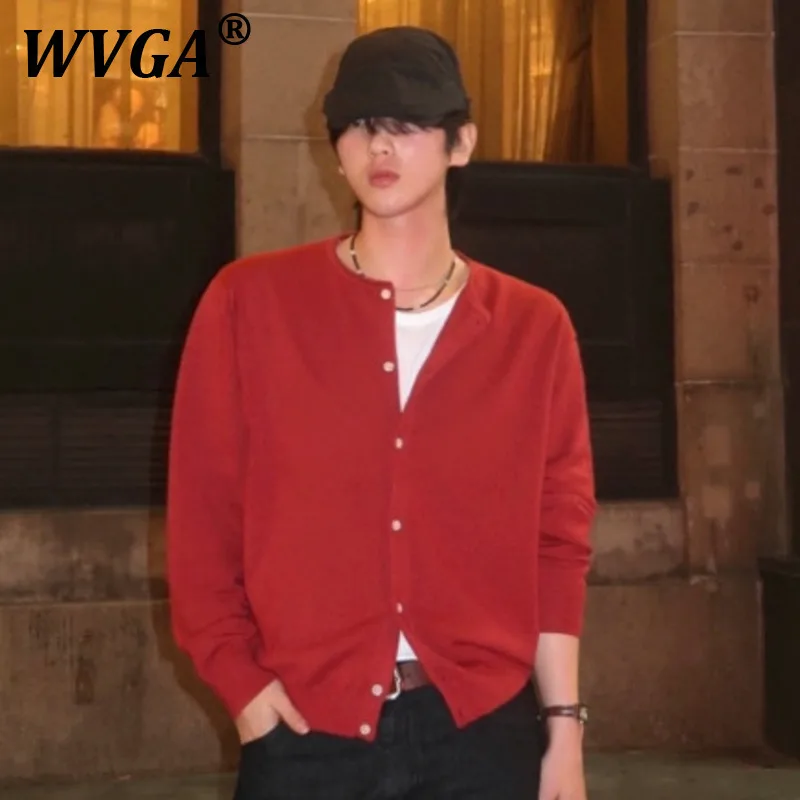 WVGA Spring Autumn New Man Tide High Street Knitted Cardigan Long Sleeve Coat Niche Chic Casual O-Neck Sweater Jacket Ins W10550
WVGA Spring Autumn New Man Tide High Street Knitted Cardigan Long Sleeve Coat Niche Chic Casual O-Neck Sweater Jacket Ins W10550