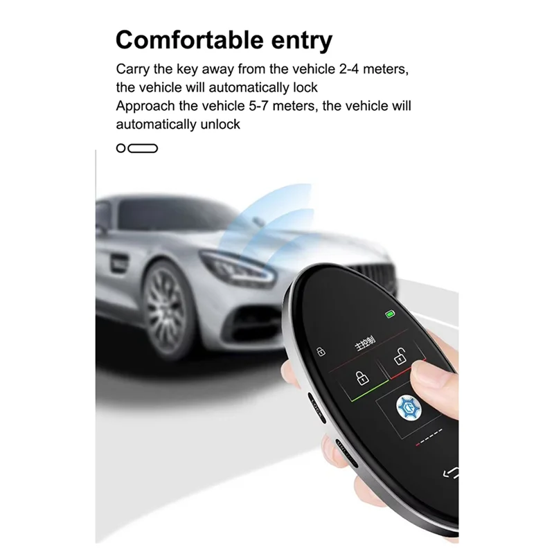 Автомобильный ключ с ЖК-дисплеем, автомобильный ключ OBD, универсальный удобный вход для BMW Benz Toyota Ford KIA, кнопка запуска и остановки двигателя
Автомобильный ключ с ЖК-дисплеем, автомобильный ключ OBD, универсальный удобный вход для BMW Benz Toyota Ford KIA, кнопка запуска и остановки двигателя