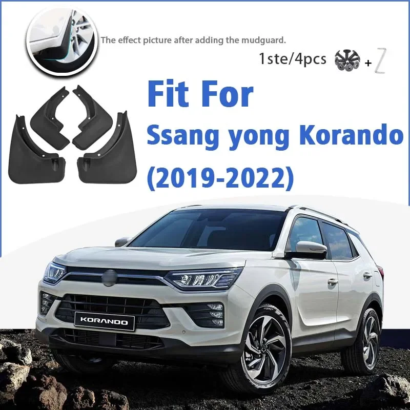 For Ssang Yong Korando 2019 2020 2021 2022 2023 Mudflaps Mudguard Fender Mud Flap Guards Splash Car Accessories Front Rear 4pcs
For Ssang Yong Korando 2019 2020 2021 2022 2023 Mudflaps Mudguard Fender Mud Flap Guards Splash Car Accessories Front Rear 4pcs