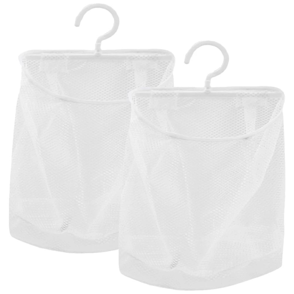 2pcs White Large Capacity Breathable Mesh Storage Bags for Clothespin Underwear Socks Bra Onion Kitchen Bathroom Travel Home
2pcs White Large Capacity Breathable Mesh Storage Bags for Clothespin Underwear Socks Bra Onion Kitchen Bathroom Travel Home