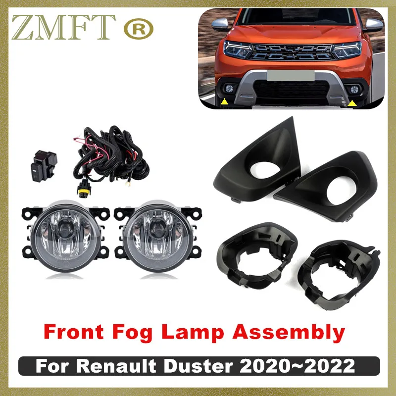 Car Front Bumper Fog Light Kit With Harness and Switch Fog Lamp Asssembly For Renault Duster 2020 2021 2022
Car Front Bumper Fog Light Kit With Harness and Switch Fog Lamp Asssembly For Renault Duster 2020 2021 2022