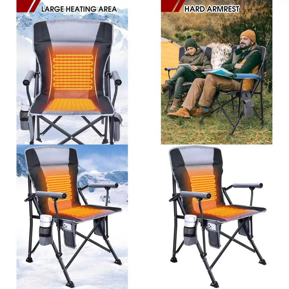 Портативное сиденье с подогревом для взрослых: 3 уровня нагрева, складное кресло с подушкой, подстаканником и карманами для активного отдыха (Batte)
Портативное сиденье с подогревом для взрослых: 3 уровня нагрева, складное кресло с подушкой, подстаканником и карманами для активного отдыха (Batte)