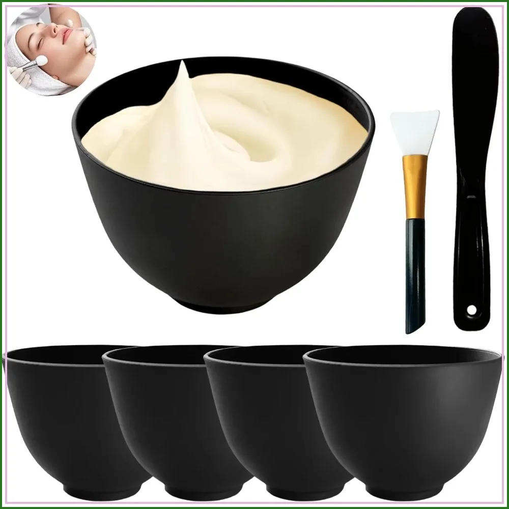 7Pcs Silicone Mixing Bowls for Facials, DIY Face Mask Mixing Bowl for Home Salon Spa
7Pcs Silicone Mixing Bowls for Facials, DIY Face Mask Mixing Bowl for Home Salon Spa