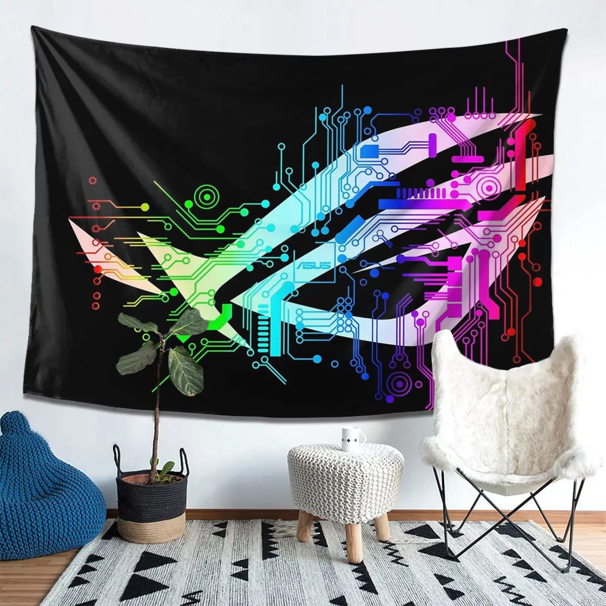 Asus Rog Tapestry Decoration Art Aesthetic Tapestries for Living Room Bedroom Home Wall Cloth Wall Hanging
Asus Rog Tapestry Decoration Art Aesthetic Tapestries for Living Room Bedroom Home Wall Cloth Wall Hanging