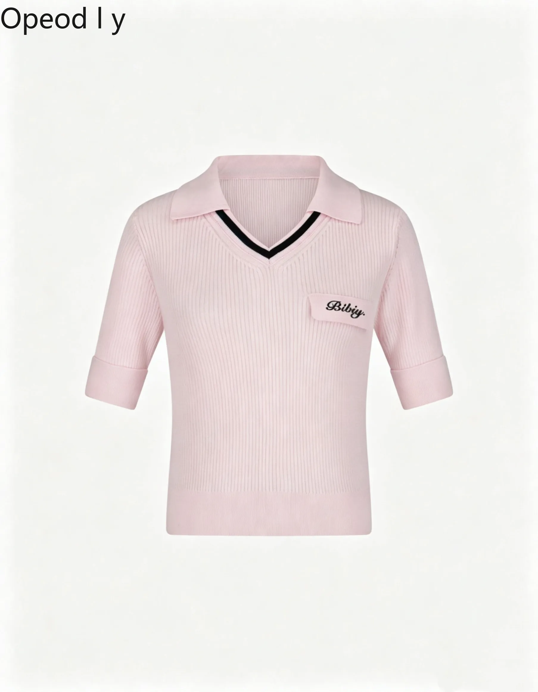 Japanese Retro Chest Color Matching V-neck Half-sleeved Knitted Sweater Summer New Fashion Commuter Short-sleeved Slim Girls Top
Japanese Retro Chest Color Matching V-neck Half-sleeved Knitted Sweater Summer New Fashion Commuter Short-sleeved Slim Girls Top