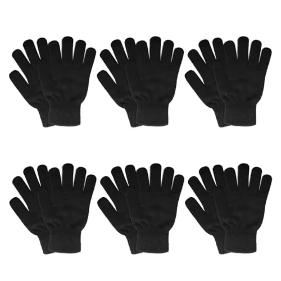 6 Pairs Winter Gloves for Women Men's Warm Knit Gloves for Clod Weather Magic Glove for Driving Running Hiking
6 Pairs Winter Gloves for Women Men's Warm Knit Gloves for Clod Weather Magic Glove for Driving Running Hiking