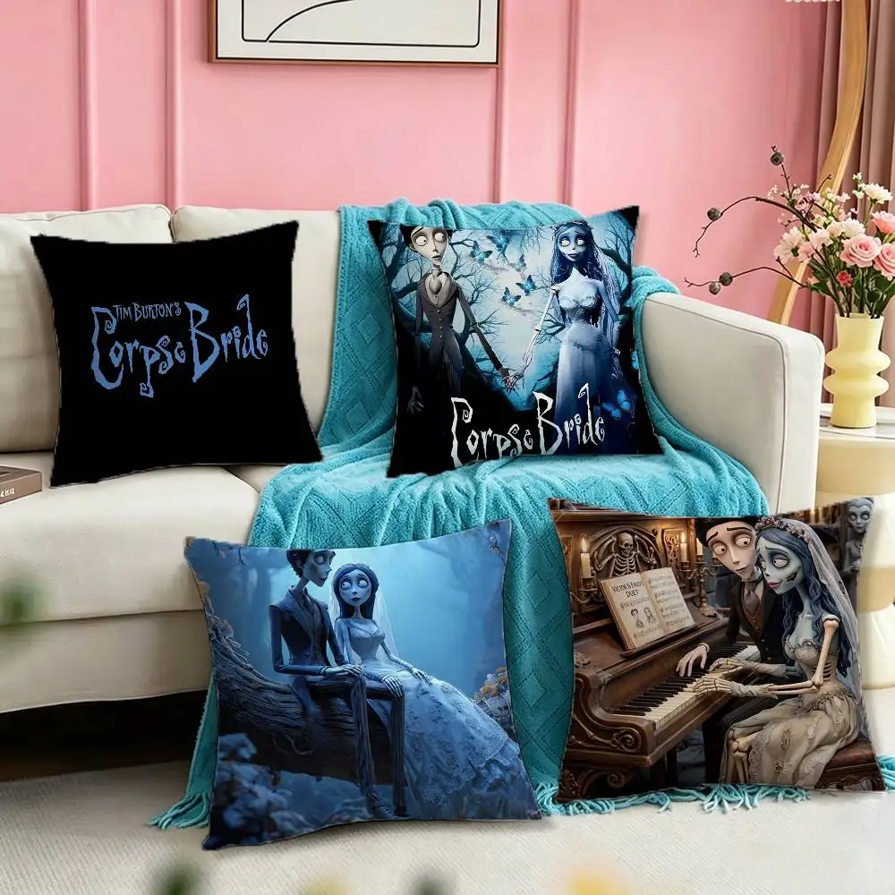 C-Corpse Bride Square Double-Sided printed Pillow Case Bedroom Bedside Pillow Sofa Cushion Cover
C-Corpse Bride Square Double-Sided printed Pillow Case Bedroom Bedside Pillow Sofa Cushion Cover
