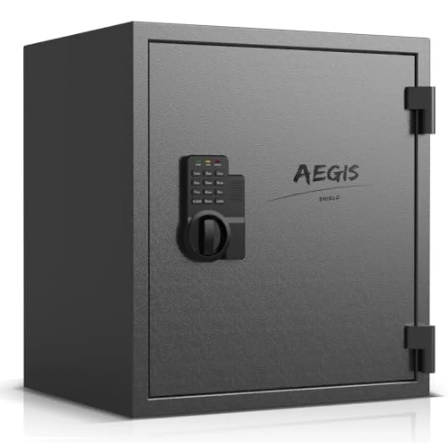 Fireproof Safe for Home Use, Steel Construction, Black, 2.6 Cu Ft Capacity with Digital Lock, Removable Shelf, Ideal for Money,
Fireproof Safe for Home Use, Steel Construction, Black, 2.6 Cu Ft Capacity with Digital Lock, Removable Shelf, Ideal for Money,