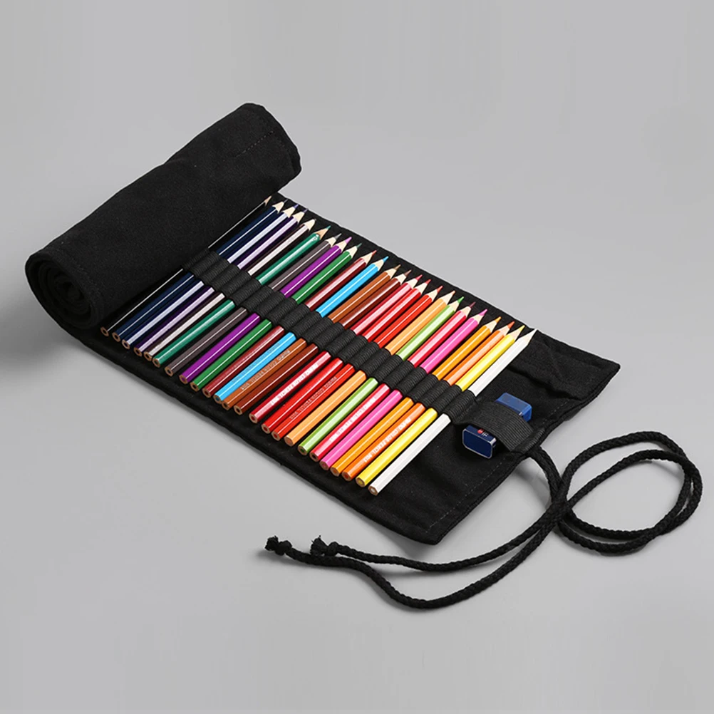 48 Slots Pen Bag Canvas Portable Pencil Rolling Holder Marker Pens Case Pencil Storage Organizer Storage Organizer
48 Slots Pen Bag Canvas Portable Pencil Rolling Holder Marker Pens Case Pencil Storage Organizer Storage Organizer