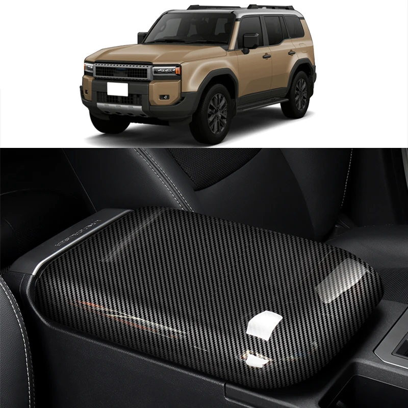 For Toyota Land Cruiser Prado 250 Series 2024 Central armrest box protective cover made of ABS material
For Toyota Land Cruiser Prado 250 Series 2024 Central armrest box protective cover made of ABS material