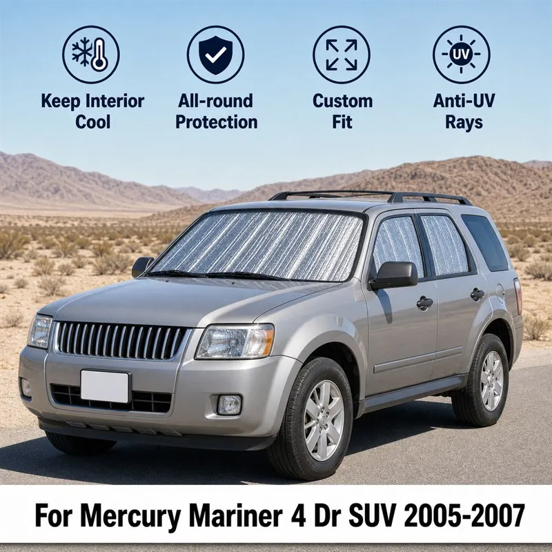 For Mercury Mariner 4 Dr SUV 2005-2007 Full Set Car Window Sunshades UV Block Privacy Heat Insulated Foldable Car Curtain
For Mercury Mariner 4 Dr SUV 2005-2007 Full Set Car Window Sunshades UV Block Privacy Heat Insulated Foldable Car Curtain