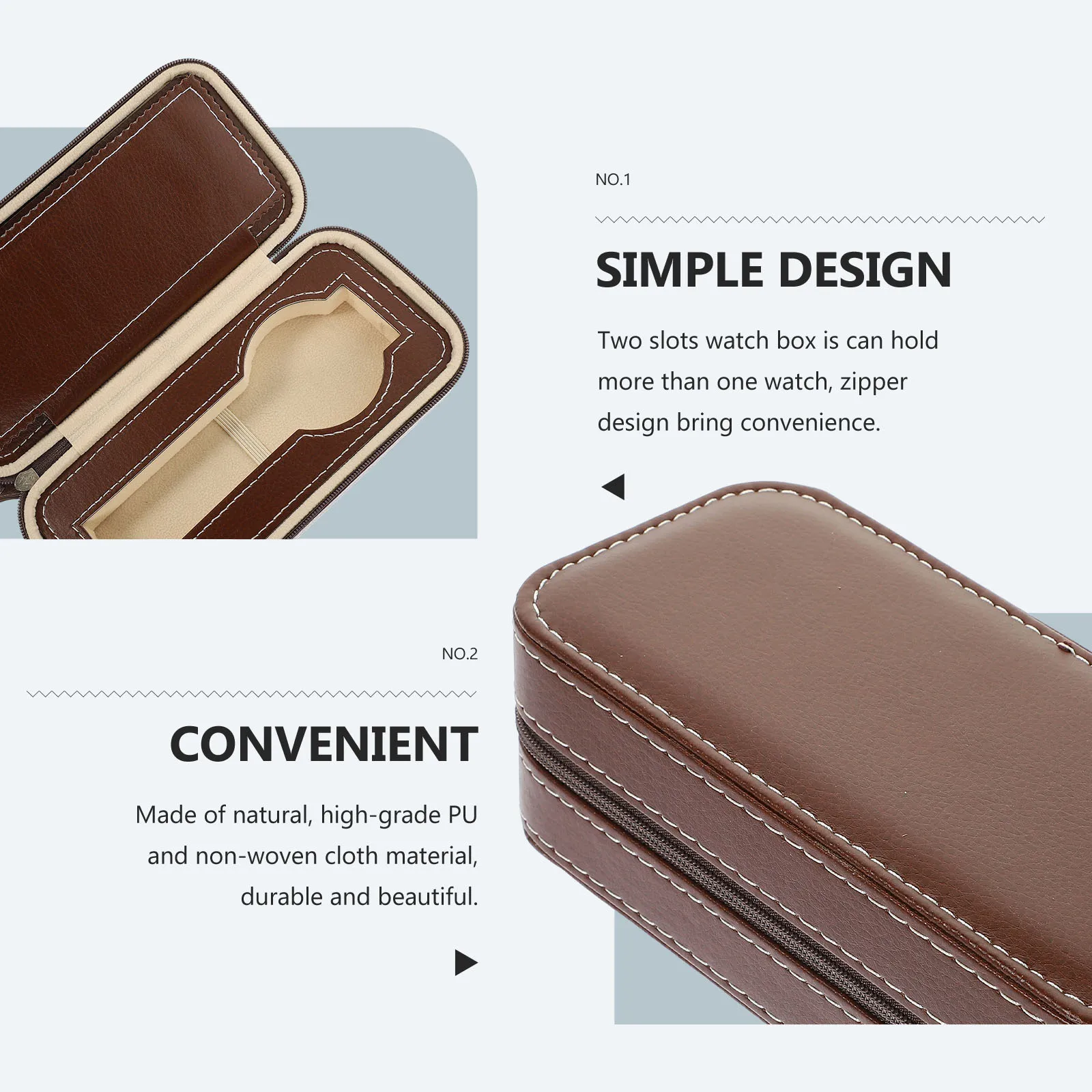 Watch Box Cases for Men Large Travel PU Watch Container Home Storage Vintage Design Zipper Holder Jewelry Display
Watch Box Cases for Men Large Travel PU Watch Container Home Storage Vintage Design Zipper Holder Jewelry Display