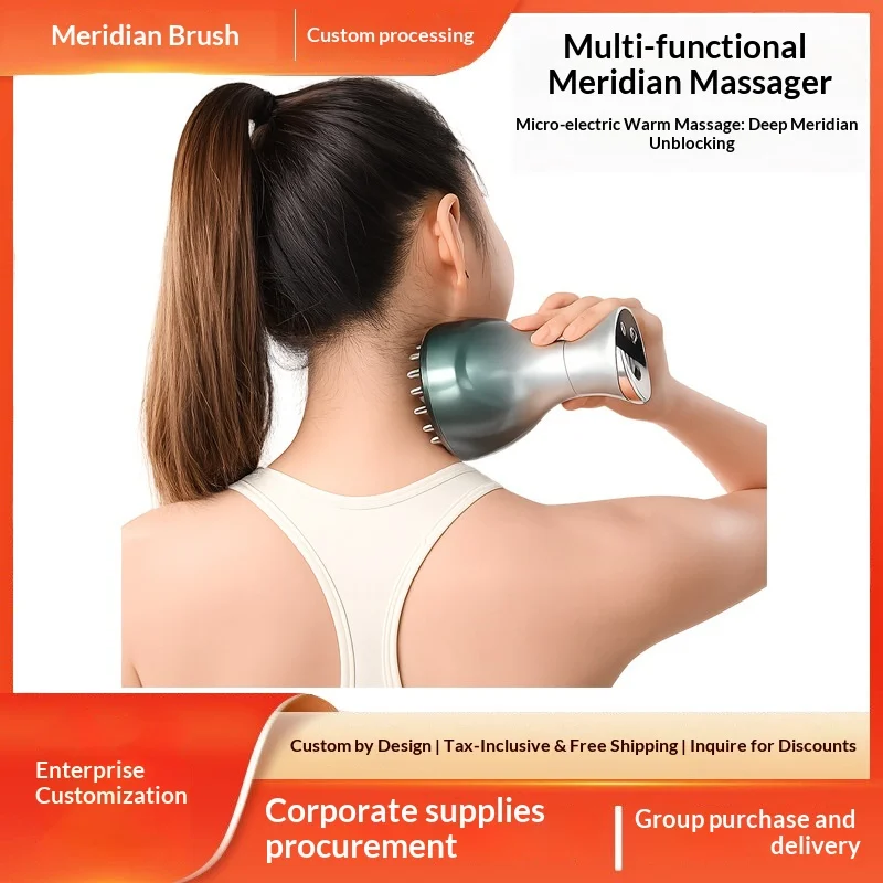 Electric Meridian Brush Full Body Massage Gua Sha Scraping Cupping Device Heat Therapy Abdomen Body Shaping Muscle Relax
Electric Meridian Brush Full Body Massage Gua Sha Scraping Cupping Device Heat Therapy Abdomen Body Shaping Muscle Relax