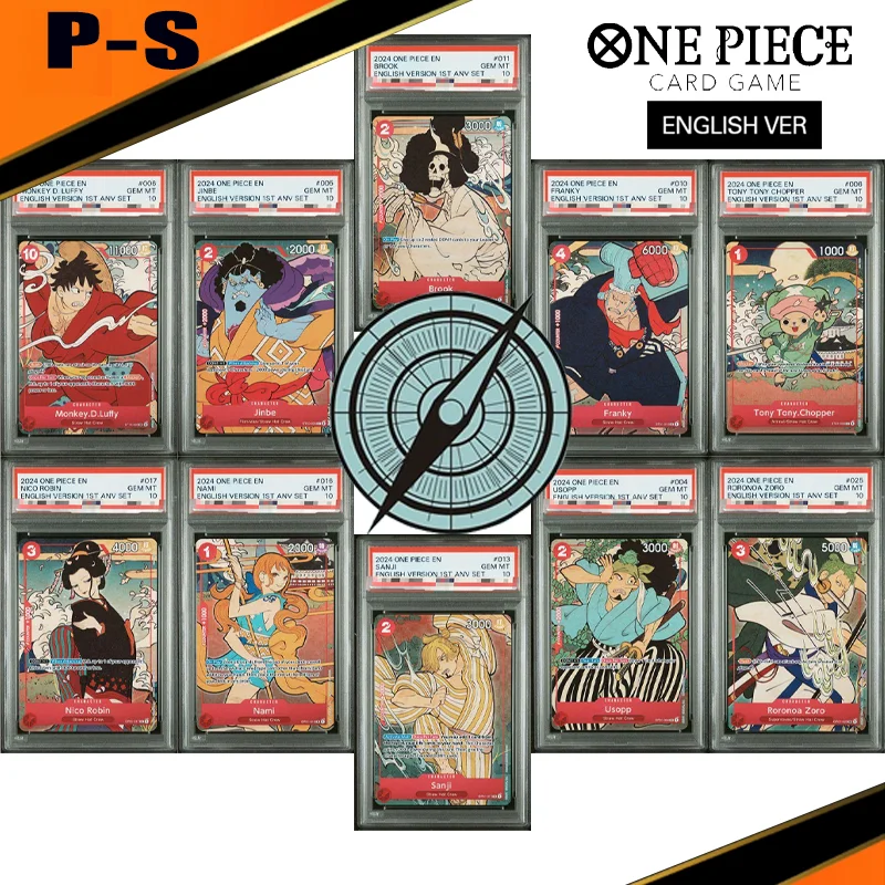 Diy Rating One Piece Card English Version 1St Anv Set Nami Usopp Sanji Roronoa Zoro Nico Robin Monkey D. Luffy Jinbe Brook
Diy Rating One Piece Card English Version 1St Anv Set Nami Usopp Sanji Roronoa Zoro Nico Robin Monkey D. Luffy Jinbe Brook