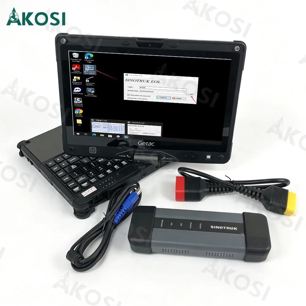 Heavy duty For SINOTRUK Sitrak Diagsmart Cnhtc Chinese Engine Truck sinotruck Diagnostic Scanner tool+V110 laptop
Heavy duty For SINOTRUK Sitrak Diagsmart Cnhtc Chinese Engine Truck sinotruck Diagnostic Scanner tool+V110 laptop