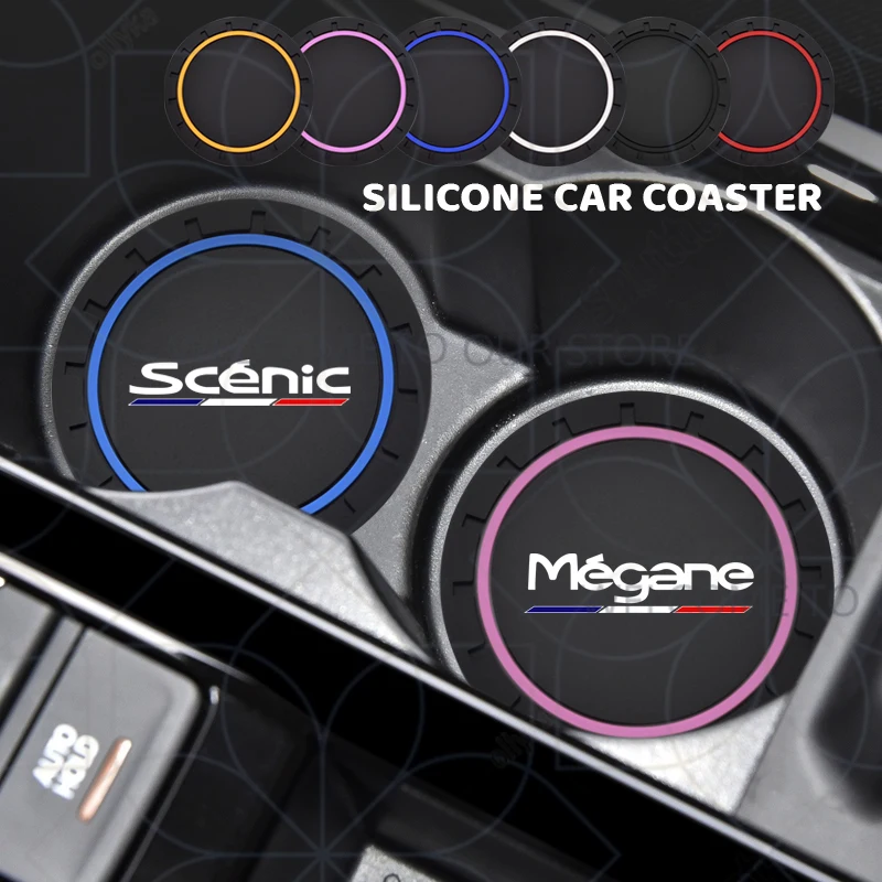 2pcs For Scenic Megane French Color Logo RS GT Sport Car Badge Water Cup Holder Anti-slip Pad Mat Bottle Slot Coaster Styling
2pcs For Scenic Megane French Color Logo RS GT Sport Car Badge Water Cup Holder Anti-slip Pad Mat Bottle Slot Coaster Styling