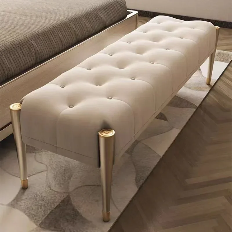 xzItalian light luxury solid wood bedside stool bed couch bedroom bench fabric leather cloakroom household shoe changing stool
xzItalian light luxury solid wood bedside stool bed couch bedroom bench fabric leather cloakroom household shoe changing stool