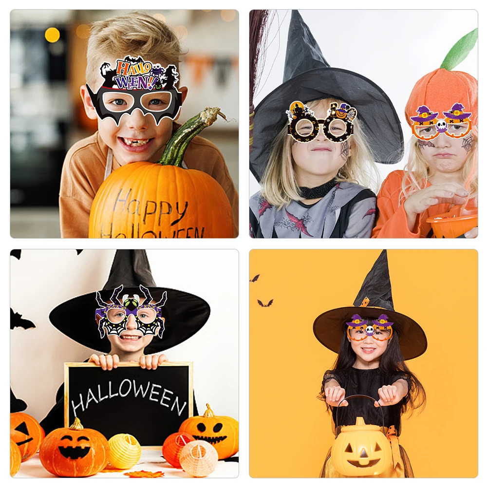 6 Pcs Halloween Decorations Paper Glasses Eyeglasses Photo Booth Props Funny Costume
6 Pcs Halloween Decorations Paper Glasses Eyeglasses Photo Booth Props Funny Costume